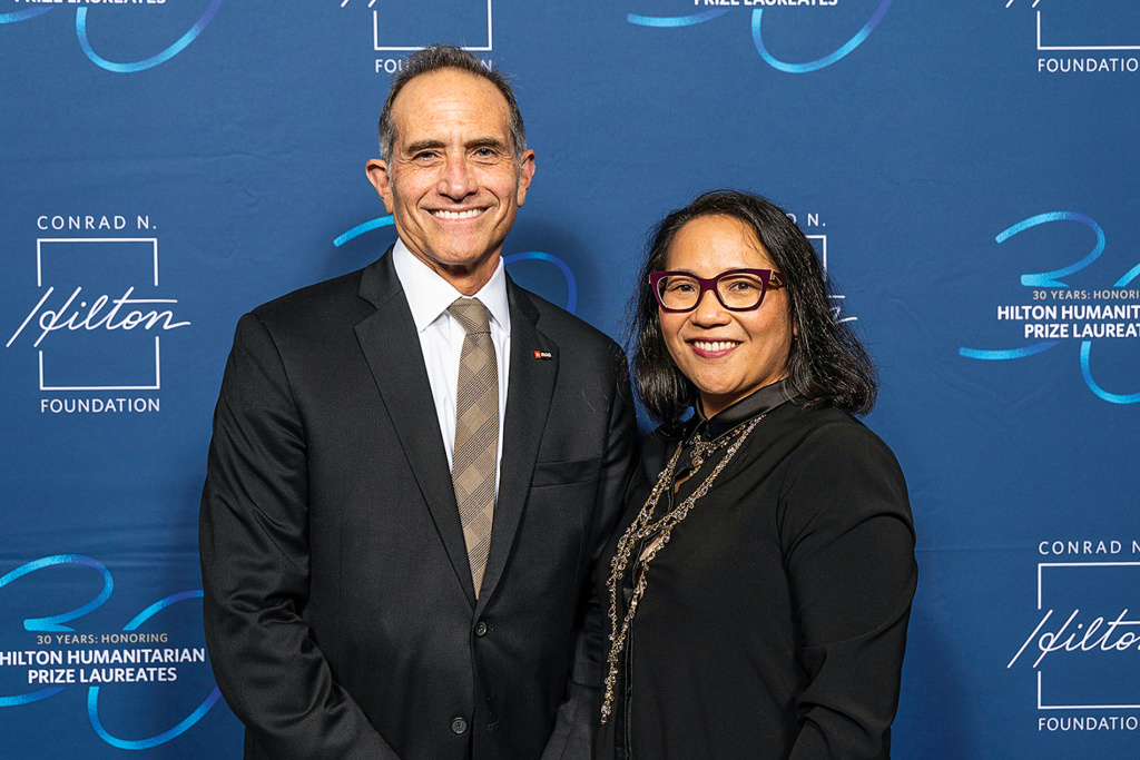 Olivia Wong ’03 & Steve Solow ’80