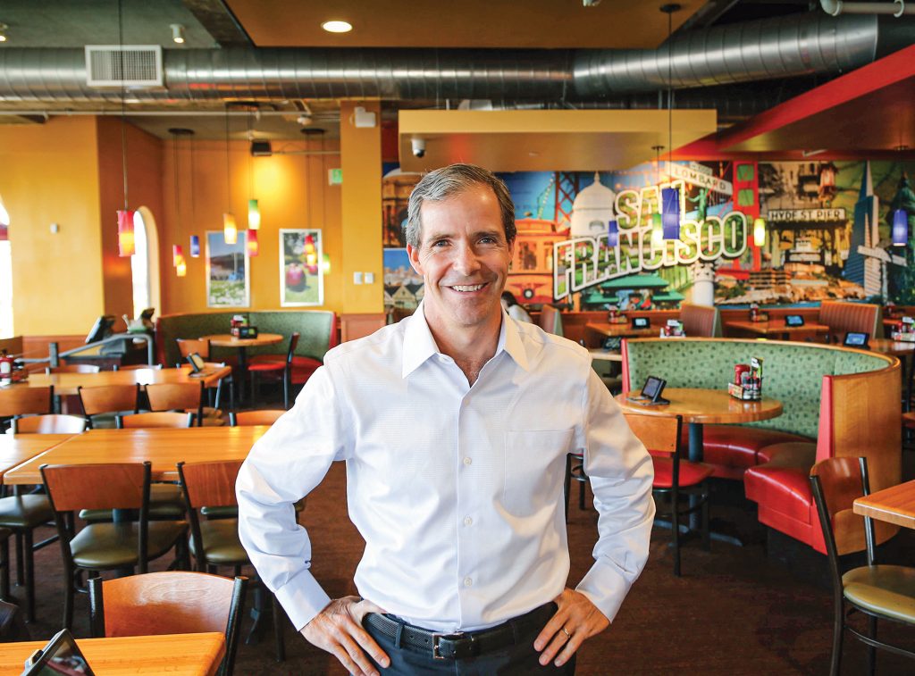 Photo of Greg Flynn ’86 of The Flynn Restaurant Group