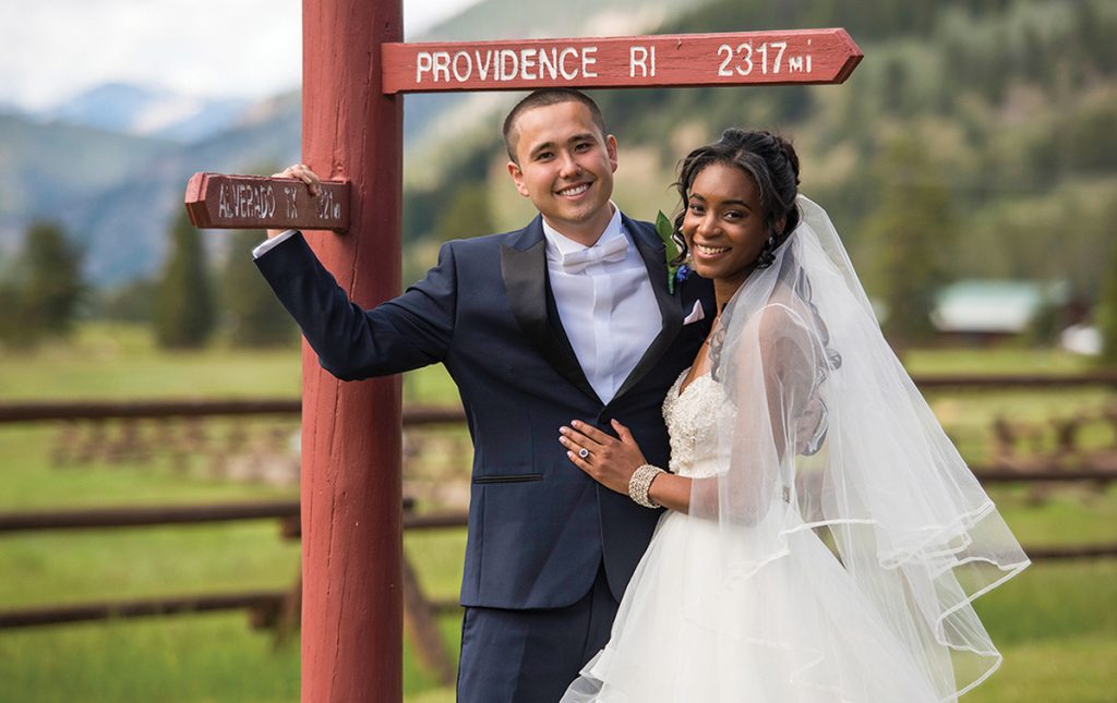 Chelsea Waters and Justin Batcheller wedding photo
