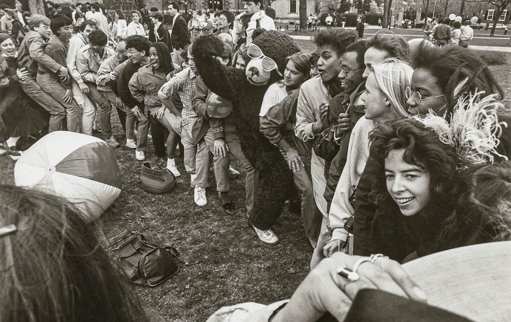 Image of spring weekend in 1986