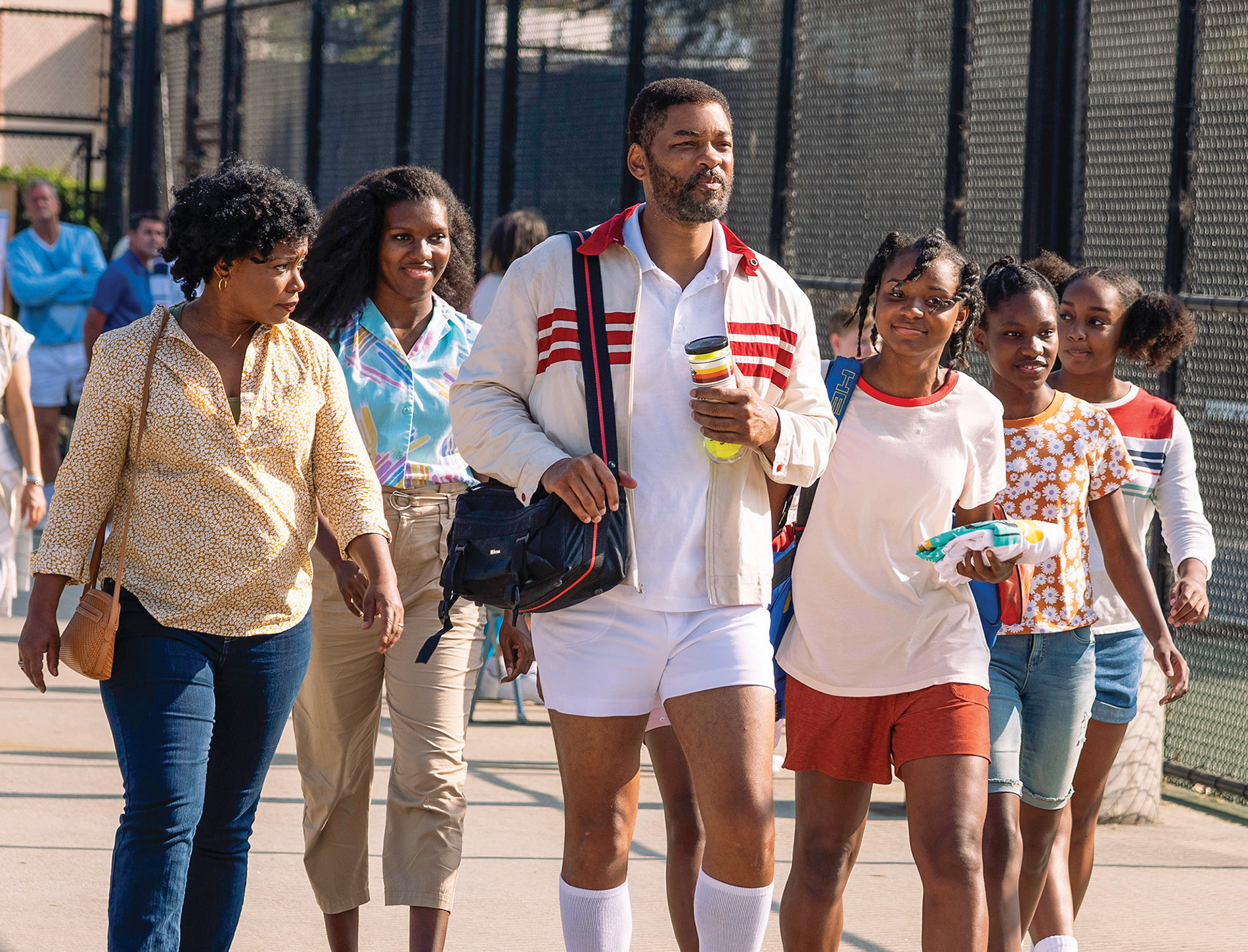 Image of still from King Richard of Will Smith and Aunjanue Ellis