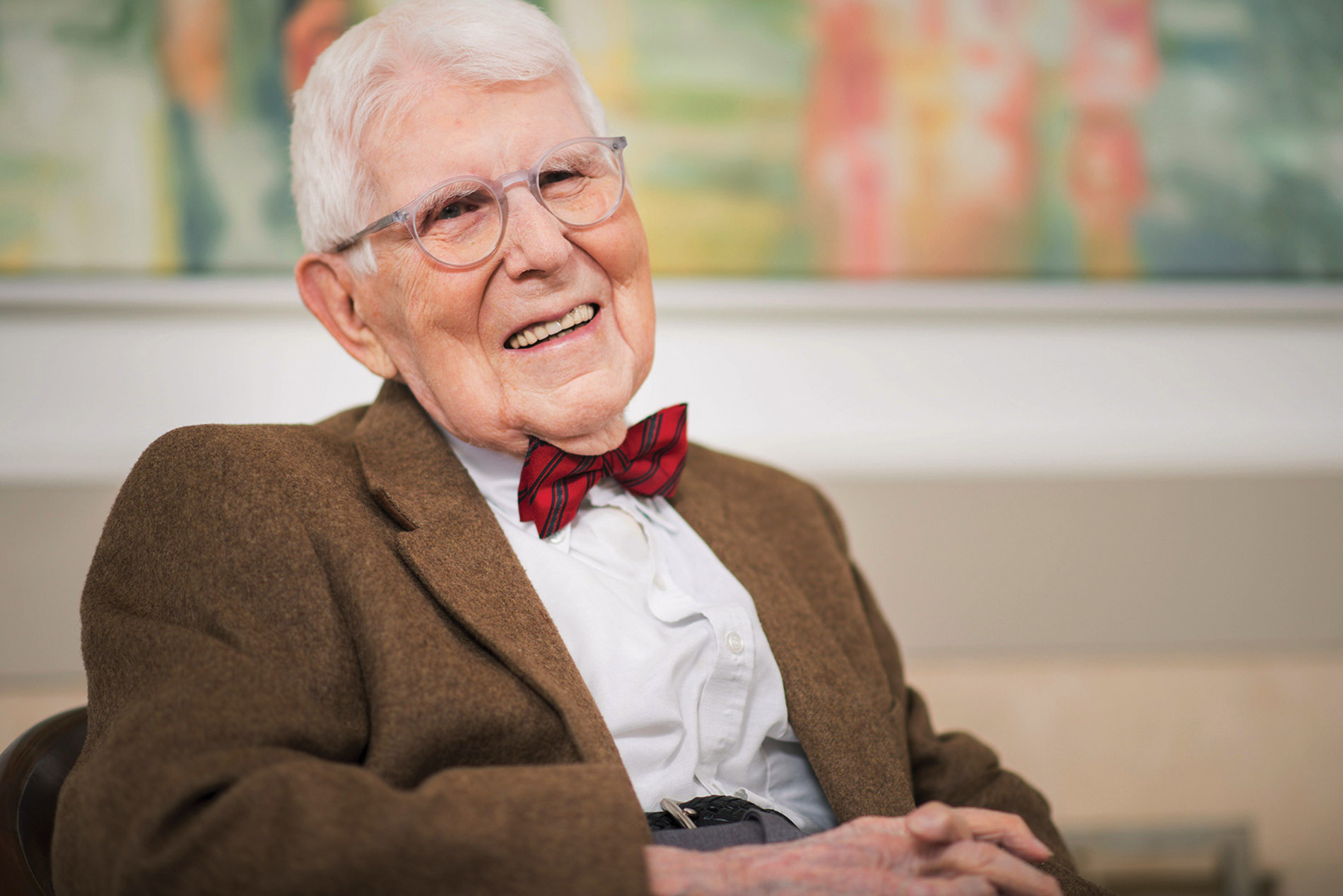 Image of smiling Aaron Beck