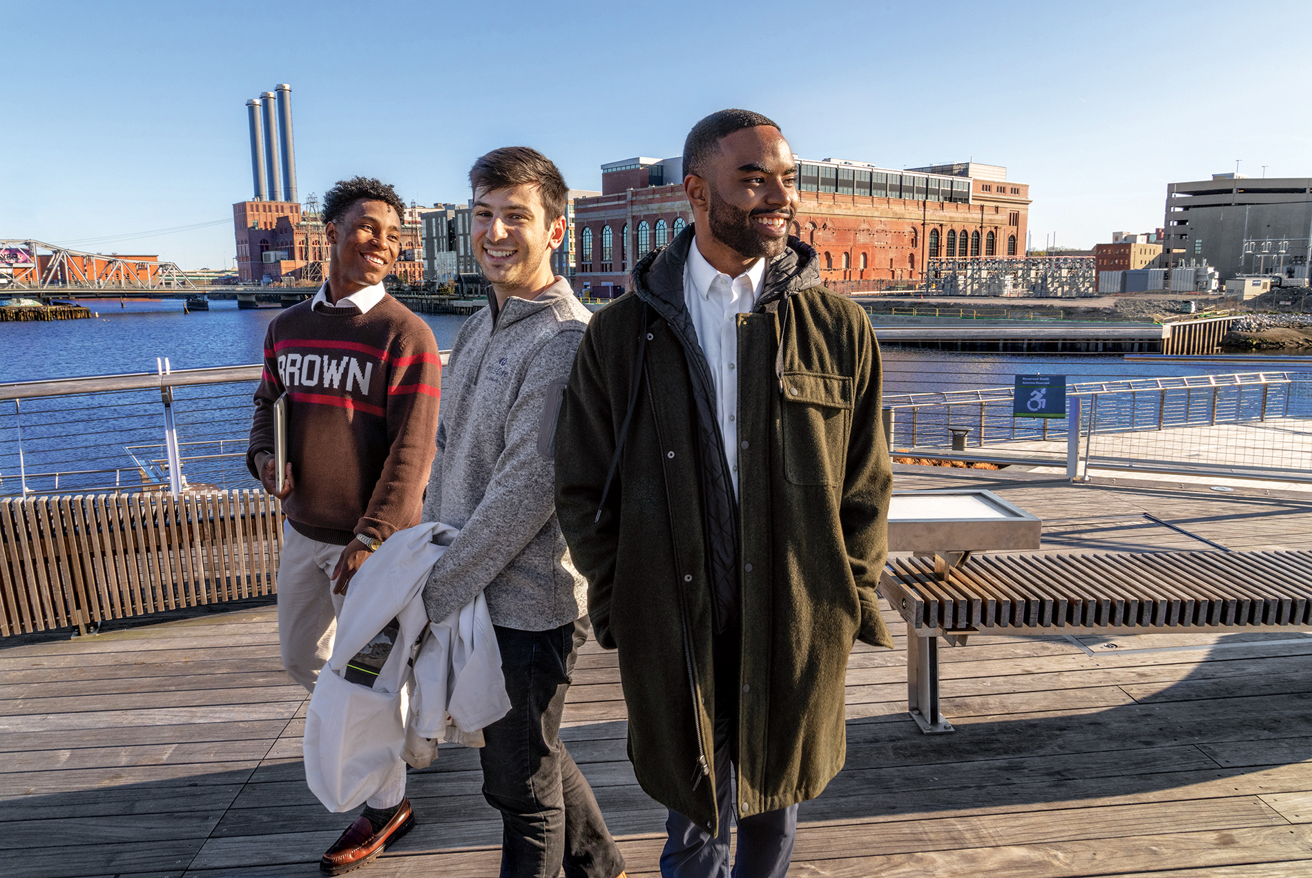 Robbie Felton, Alex Rothberg, and Evan Jackson.
