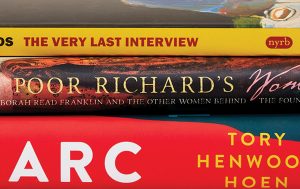 Image of Books by Nancy Rubin Stuart ’67 MAT, Tory Henwood Hoen ’06, and David Shields ’78