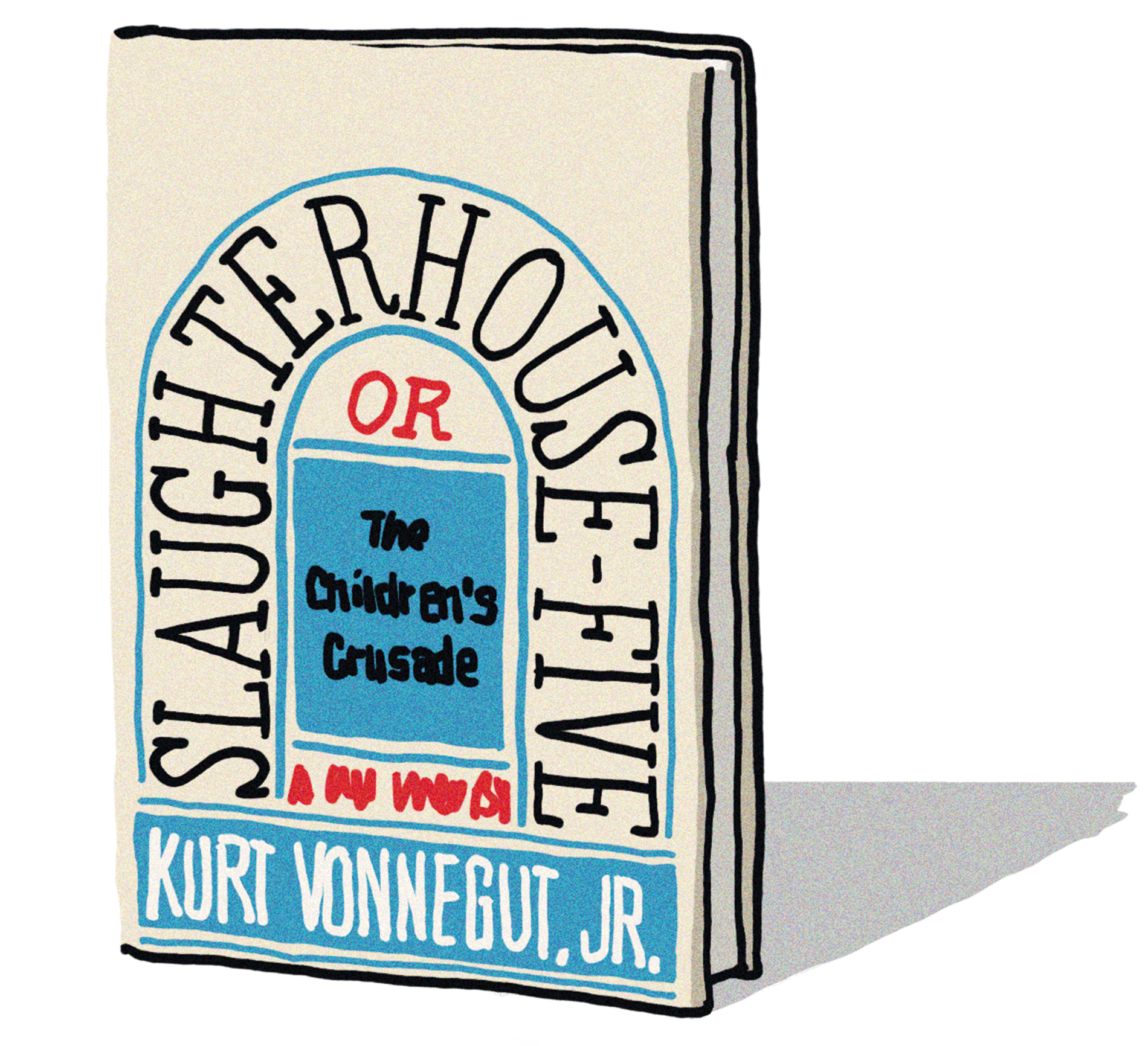 illustration of the novel Slaughterhouse Five