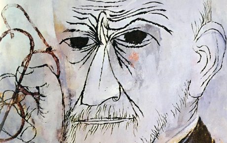 Illustration of Sigmund Freud