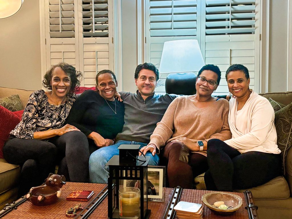 Ramona Thomas ’91 and friends