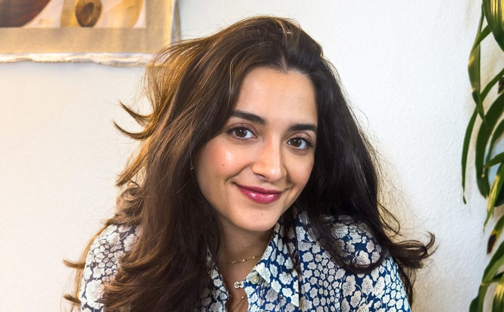 Close-up image of Amy Teboul