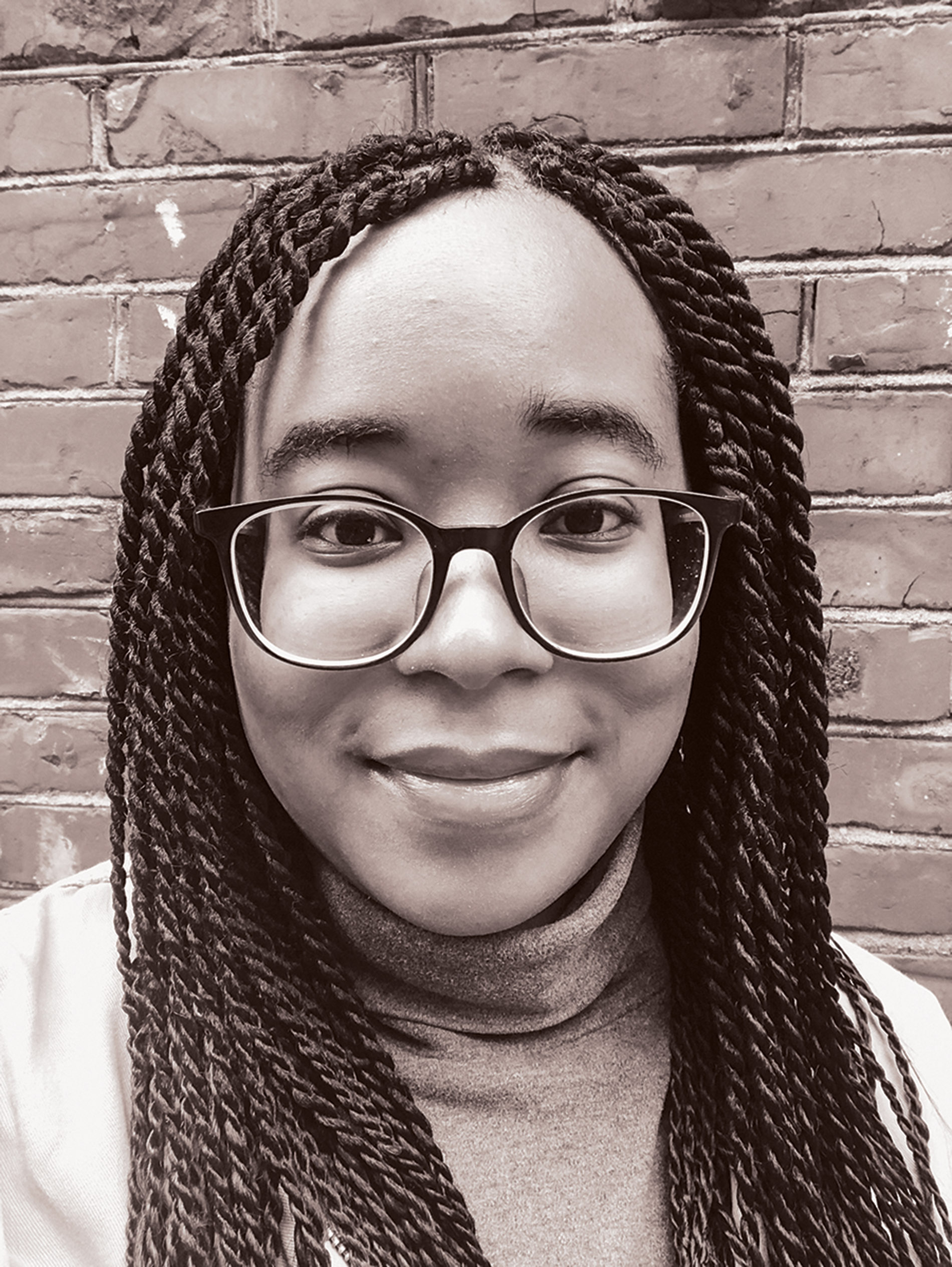 Close-up image of Paige Aniyah Morris.