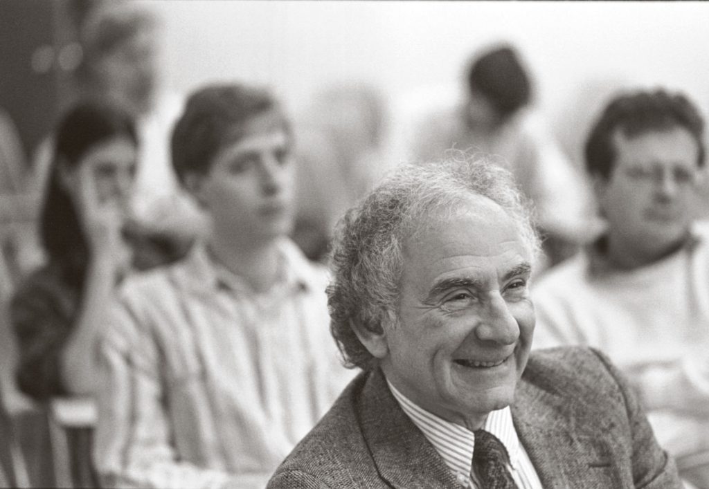 Archival image of Leon Cooper smiling.