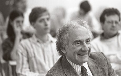 Archival image of Leon Cooper smiling.