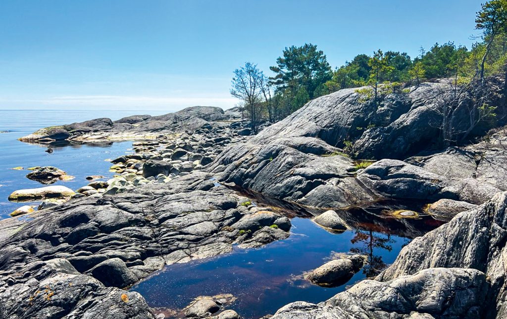 Image of costal Stockholm
