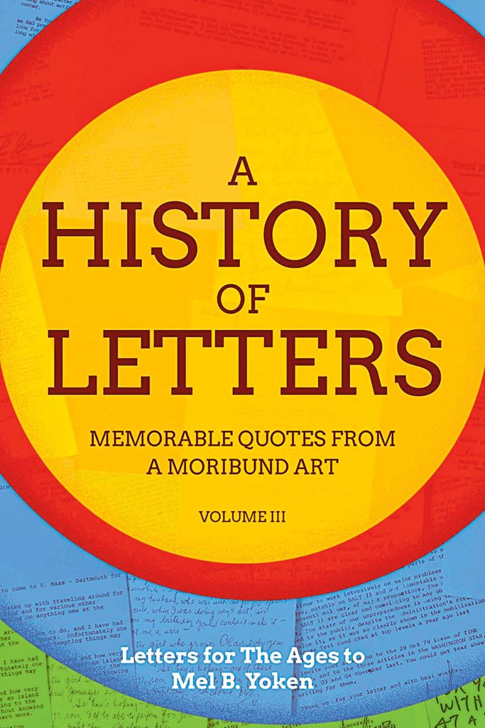 cover of the book A History of Letters