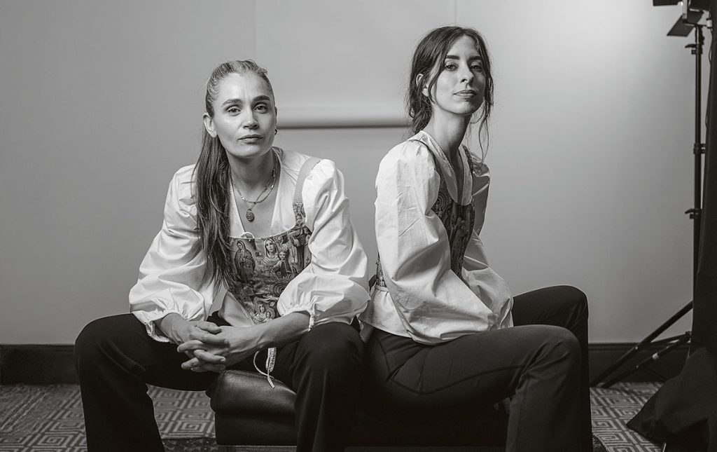 Ana Garriga and Carmen Urbita